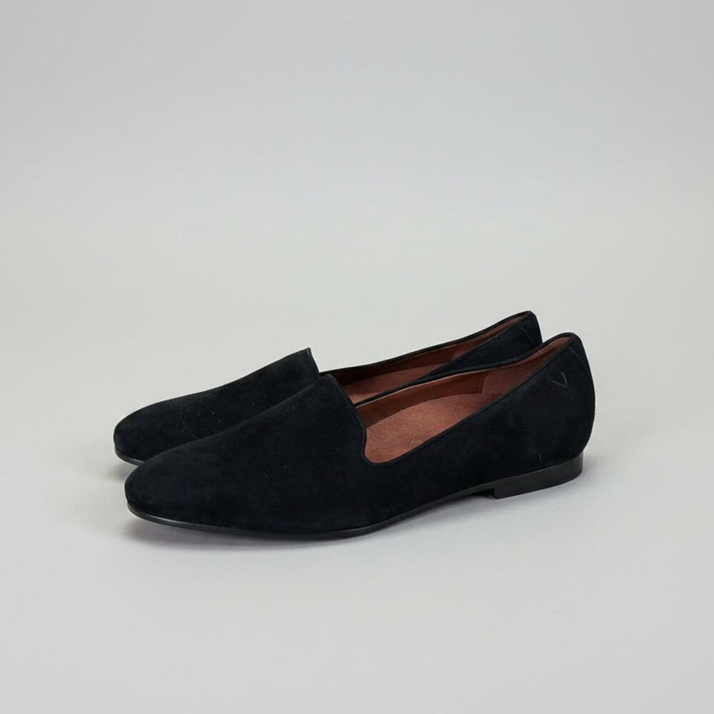 Vionic black suede Willa flats, size 8.5, NEW WITHOUT TAGS!